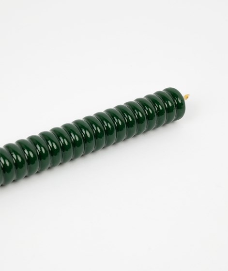 YUKU Stabkerze Dunkelgrün