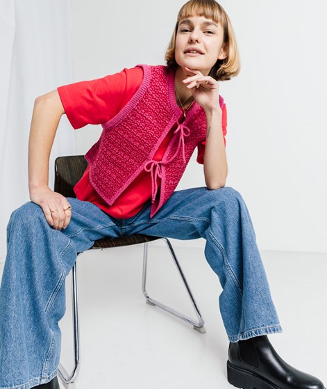 KAUF DICH GLÜCKLICH Weste Pink