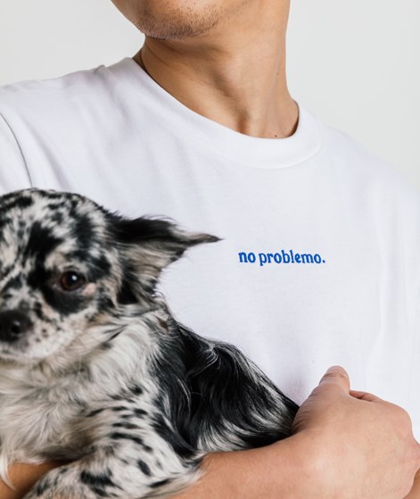 KAUF DICH GLÜCKLICH T-Shirt no problemo Weiß
