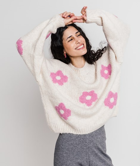 KAUF DICH GLÜCKLICH Pullover Blumenmuster