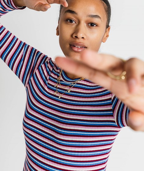 KAUF DICH GLÜCKLICH Longsleeve gestreift