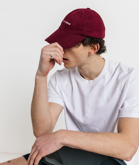 KAUF DICH GLÜCKLICH Cap Tutto Bene Dunkelrot aus Bio-Baumwolle