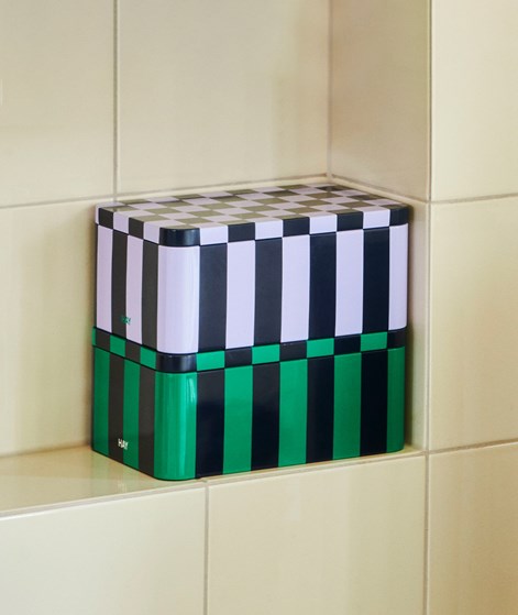 HAY Tin Box (7,3xW17xL11,1 cm) gemustert