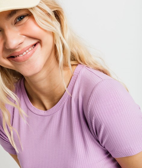 KAUF DICH GLÜCKLICH T-Shirt helles Lila aus Viskose (LENZING™ ECOVERO™)