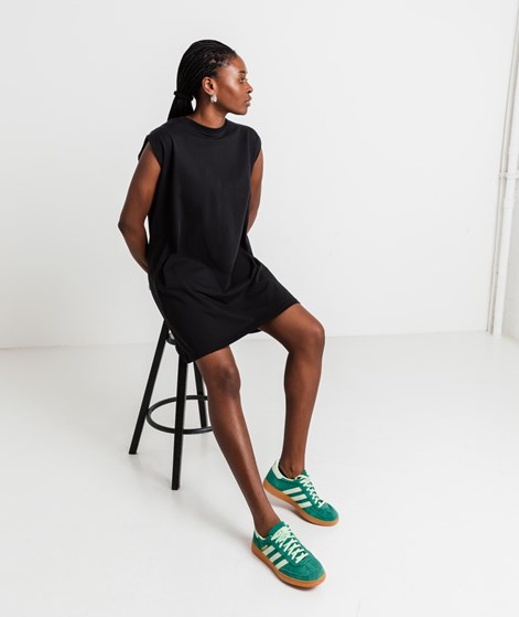 KAUF DICH GLÜCKLICH Kleid Schwarz aus Bio-Baumwolle