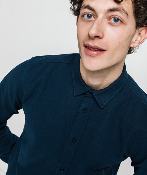 KAUF DICH GLÜCKLICH Hemd Dunkelblau