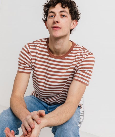 KAUF DICH GLÜCKLICH T-Shirt gestreift