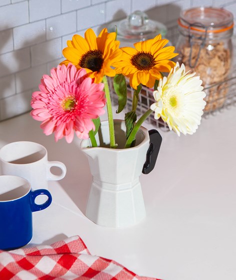 DOIY Moka Vase  Weiß