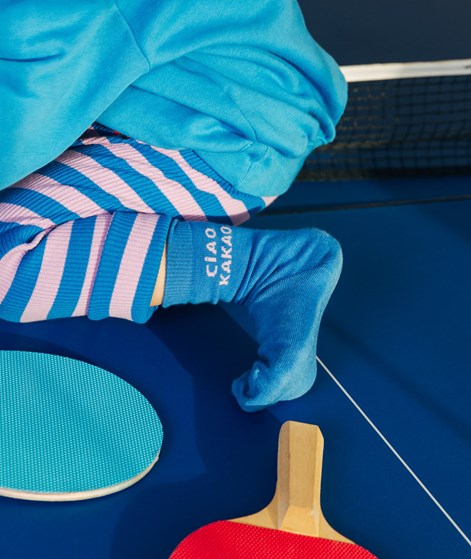 KAUF DICH GLÜCKLICH KIDS Socken Blau aus Bio-Baumwolle