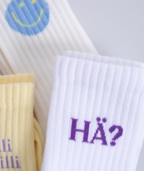 KAUF DICH GLÜCKLICH Socken Hä? (Gr. 41-46) aus Bio-Baumwolle