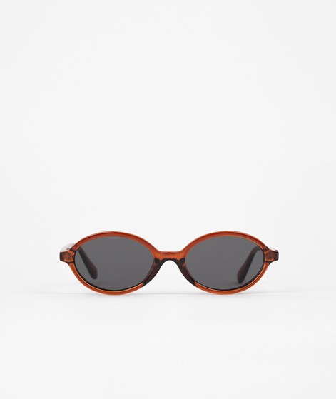 POOL Sonnenbrille Oval Braun
