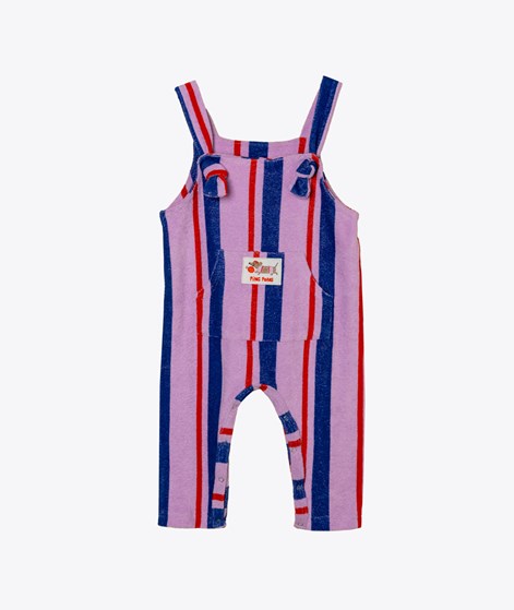 KAUF DICH GLÜCKLICH KIDS Overall gestreift aus Bio-Baumwolle