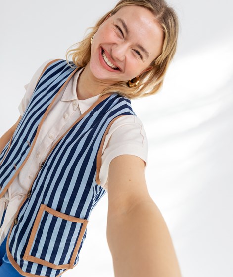 FRNCH PARIS Camila Weste mehrfarbig