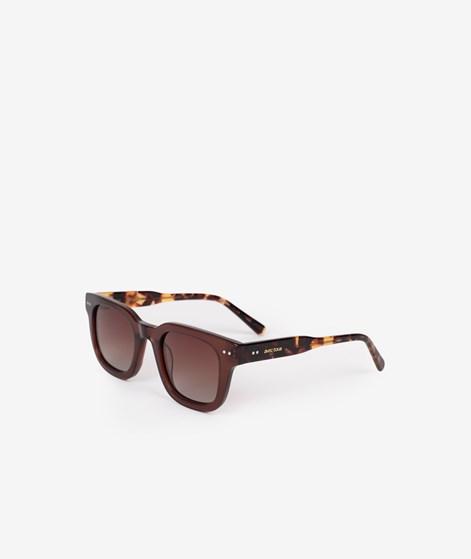 AVEC TOUS Sonnenbrille Braun