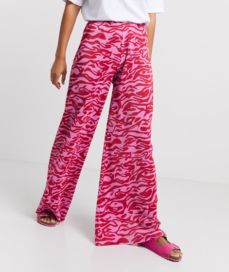 KAUF DICH GLÜCKLICH Hose Pink Zebra aus recyceltem Polyester