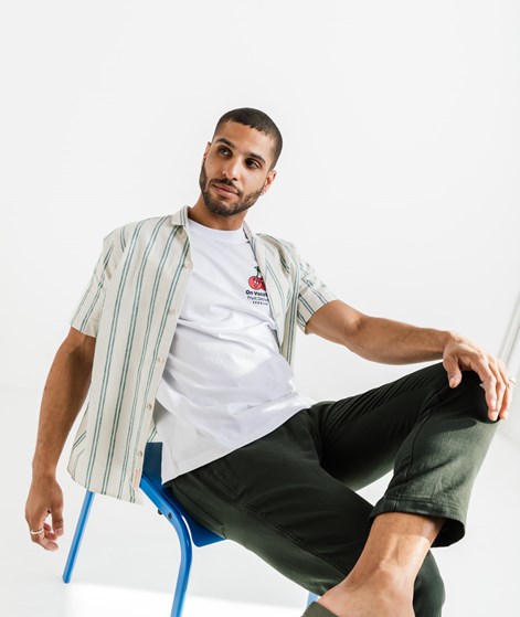 REVOLUTION Cuban Hemd Weiß