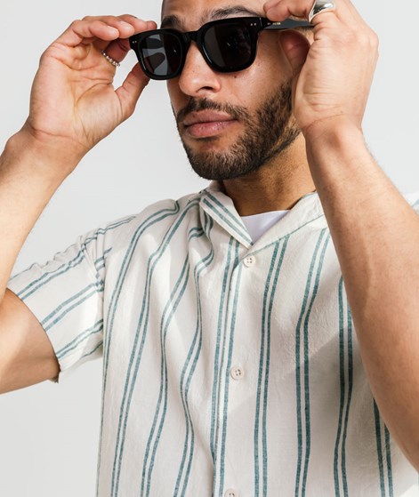 REVOLUTION Cuban Hemd Weiß