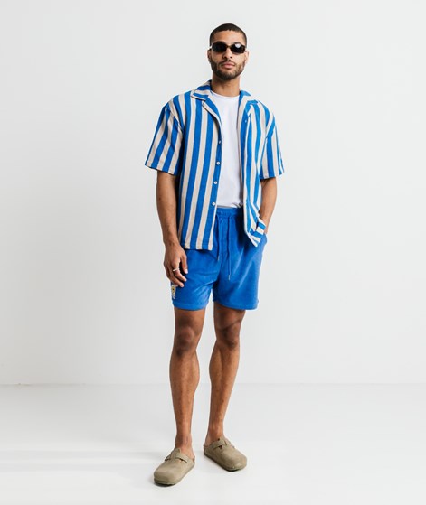 ON VACATION Patches Shorts Blau