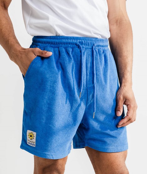 ON VACATION Patches Shorts Blau