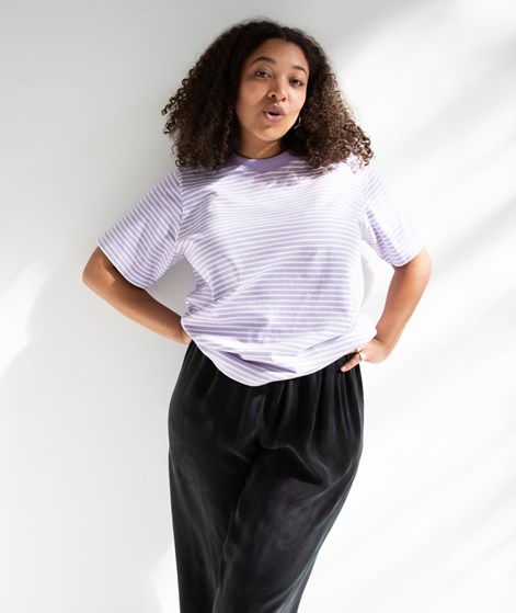 DARIADÉH Ida T-Shirt Lila gestreift