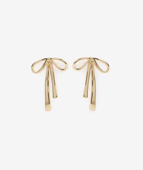 EBBA Schleifenstecker Ohrringe Gold