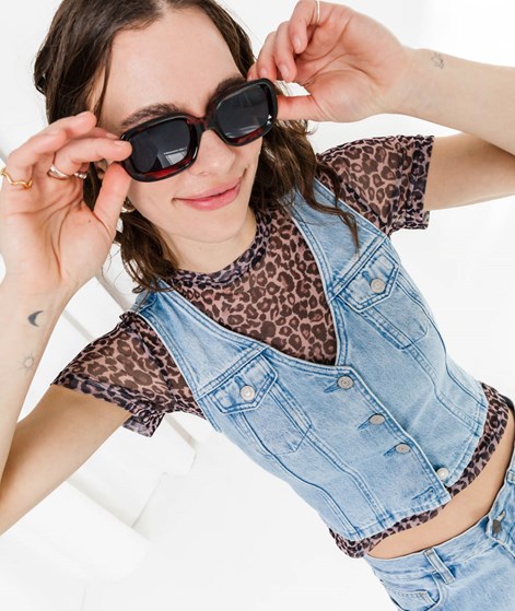 LEVI`S®CZ Bella Denim Corset Weste Blau