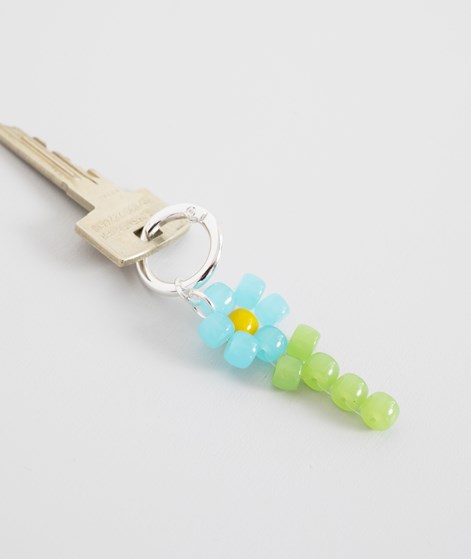 EBBA Blumenperlen Schlüsselanhänger mehrfarbig