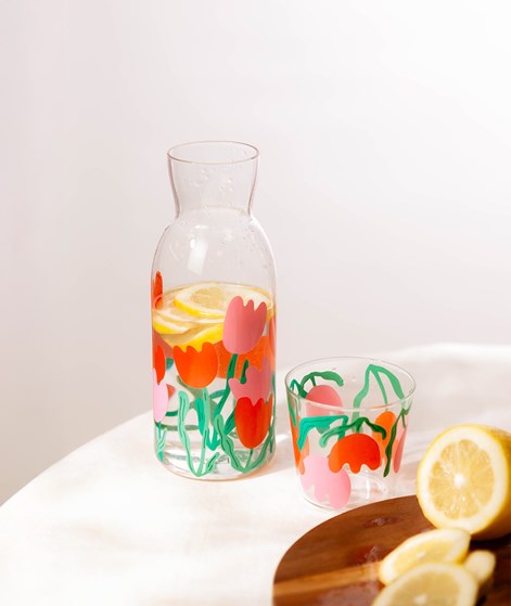 DOIY Bloom Jar&Glas (Glas Set) mehrfarbig