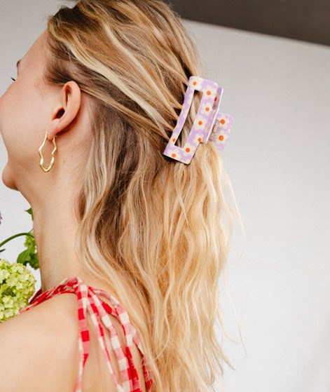 EBBA Haarspange Blumenmuster mehrfarbig