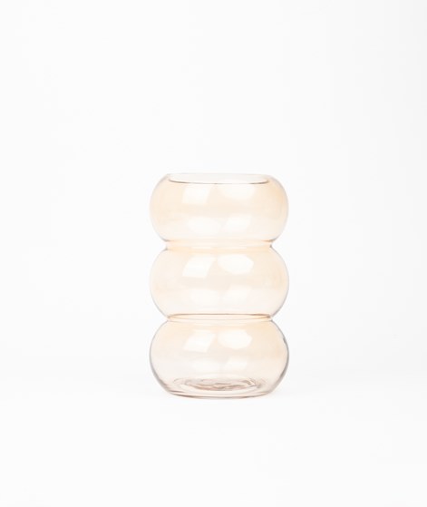 YUKU Vase (14x14x22cm) Gelb