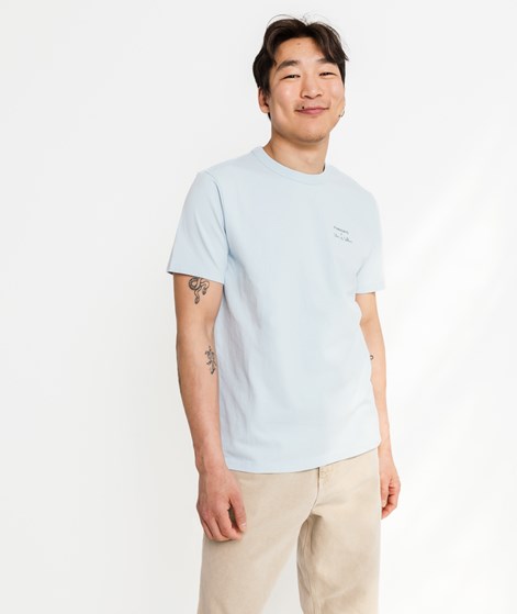 NOWADAYS Print Pool T-Shirt Hellblau