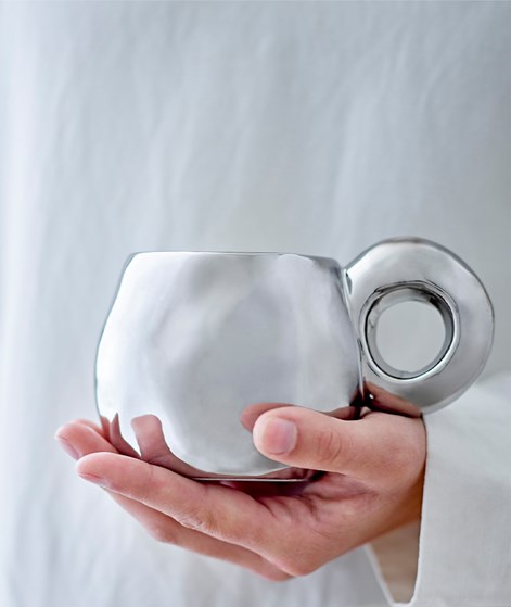BLOOMINGVILLE Shine Tasse Silber