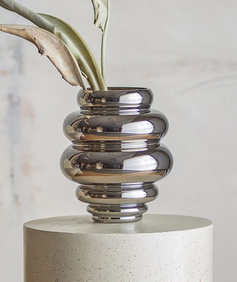 BLOOMINGVILLE Zorya Vase  Silber
