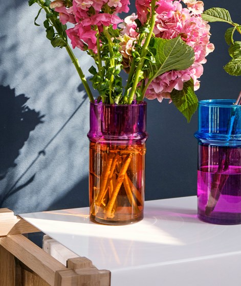 HAY Moroccan Vase Small (20,5x9,5x9,5 cm) mehrfarbig