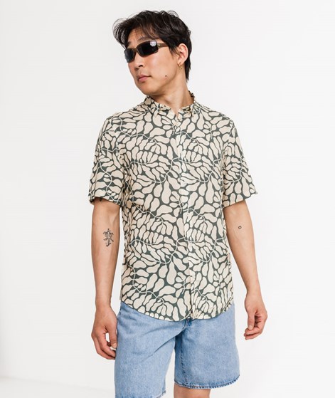 NOWADAYS Leaf print Hemd mehrfarbig