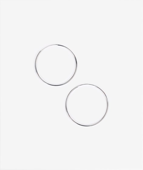 KAUF DICH GLÜCKLICH Feine Creol Ohrringe Silber