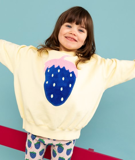 KDG X JULIA KNÖRNSCHILD KIDS Sweater Gelb aus Bio-Baumwolle