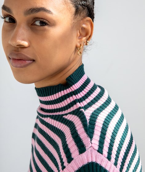 KAUF DICH GLÜCKLICH Ohrringe Filigraner Twist Gold