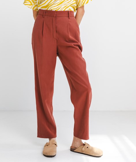 KAUF DICH GLÜCKLICH Hose Rostrot