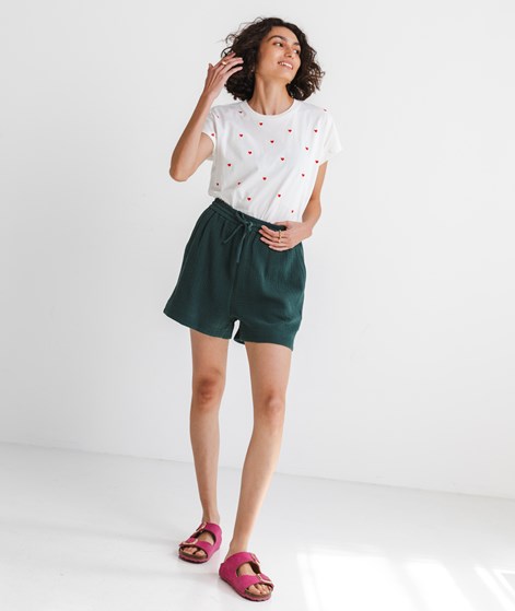 FRNCH PARIS Nerline Shorts Petrolgrün