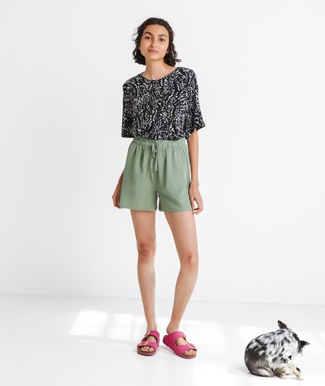 VILA VIJosa Shorts Olivgrün