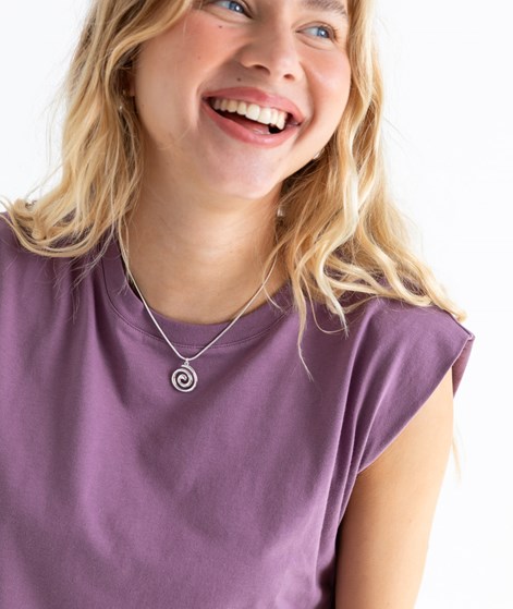 KAUF DICH GLÜCKLICH T-Shirt Lila aus Bio-Baumwolle