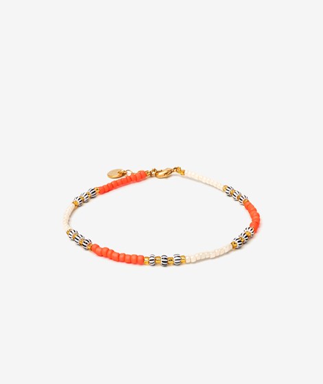 BLUSH INDIGO Mare Armband Gestreifte Perlen