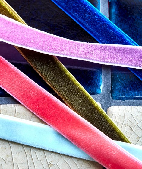 HOUSE DOCTOR HDVelvet Dekoband mehrfarbig