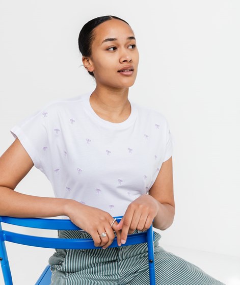 KAUF DICH GLÜCKLICH T-Shirt Schleife aus Bio-Baumwolle