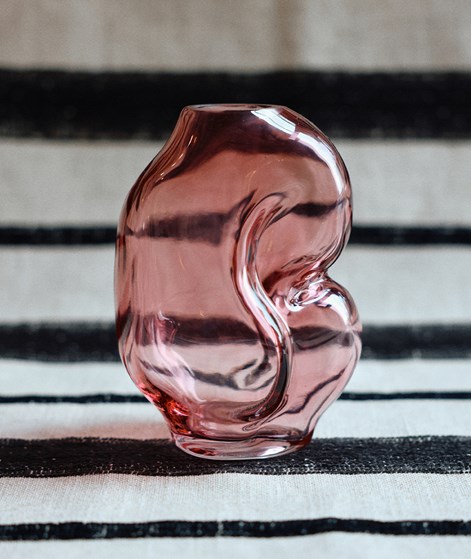 HKLIVING  Gleam small Vase  Pink