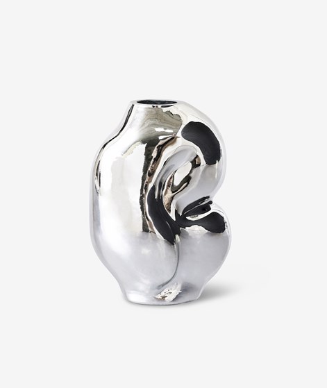 HKLIVING Gleam small Vase  Silber