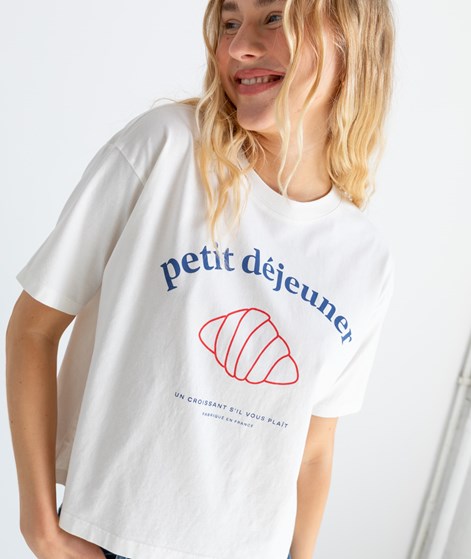 KAUF DICH GLÜCKLICH T-Shirt Petit-Dejeuner aus Bio-Baumwolle