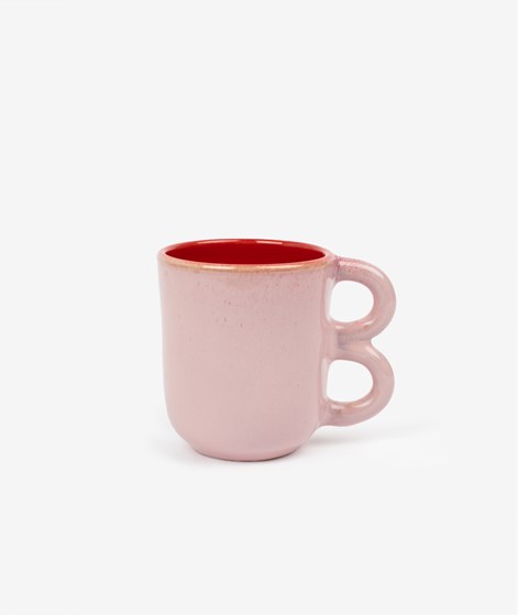 KAUF DICH GLÜCKLICH Mug Rosa Rot