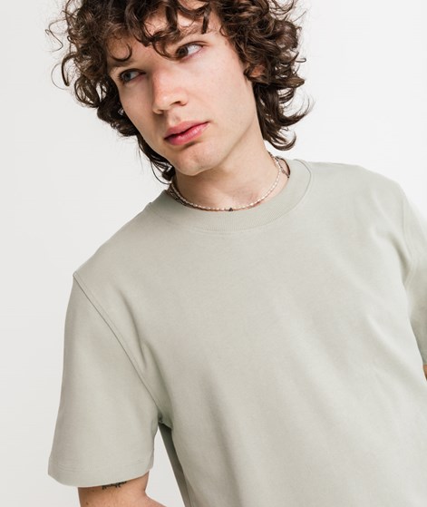 KAUF DICH GLÜCKLICH T-Shirt Salbeigrün aus Bio-Baumwolle